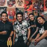 dari kiri-kanan: Lori Meyers,Kopet, Mapux, Gilang, Surya/ Inimusik