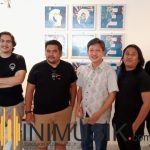 Panitia Gebrax Drum Competition 2020, dari kiri ke kanan Teguh (Rockness), Iwan (KrsOne), Ongky (Studio Versals), Deky Tawas (DeBeat), Gde Kurniawan (DeMores), Krisna (KrsOne)