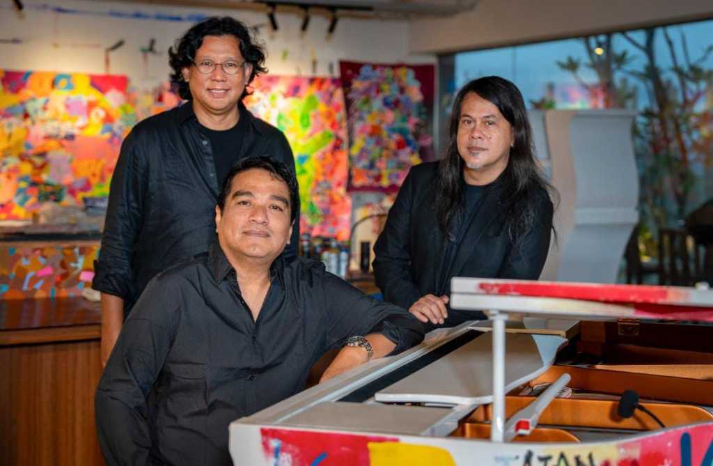 ‘Antologi Musik Indonesia’ Aksan Sjuman, musisi legendaris Indonesia Indra Lesmana dan seniman terkenal Raul Renanda