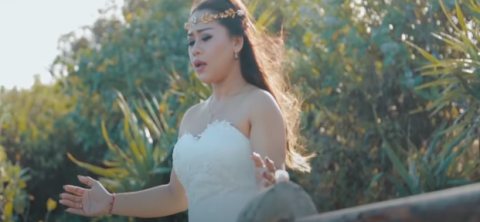 tri puspa dalam cideo klip terindah